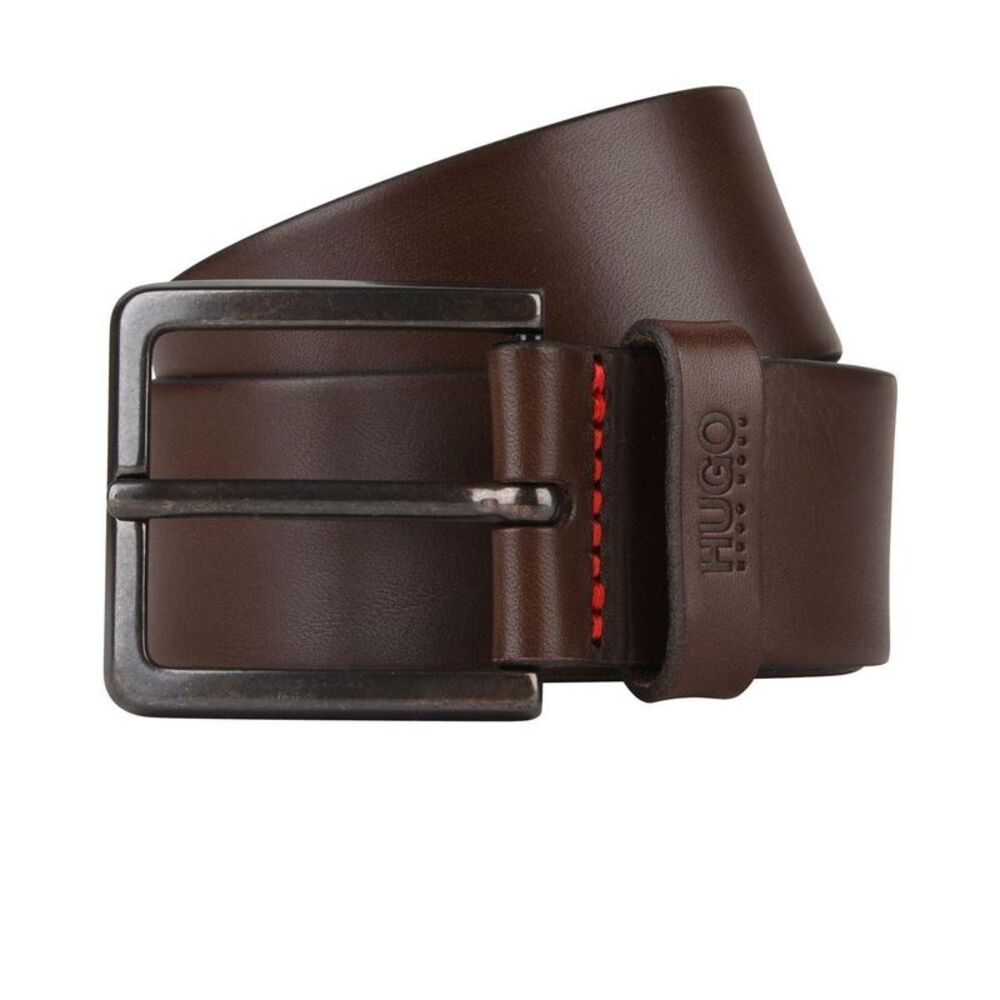 Hugo Mens Gionio Leather Everyday Belt / Brown